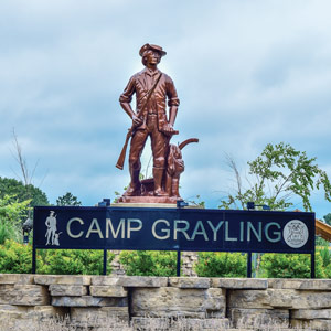 Camp Grayling Statue