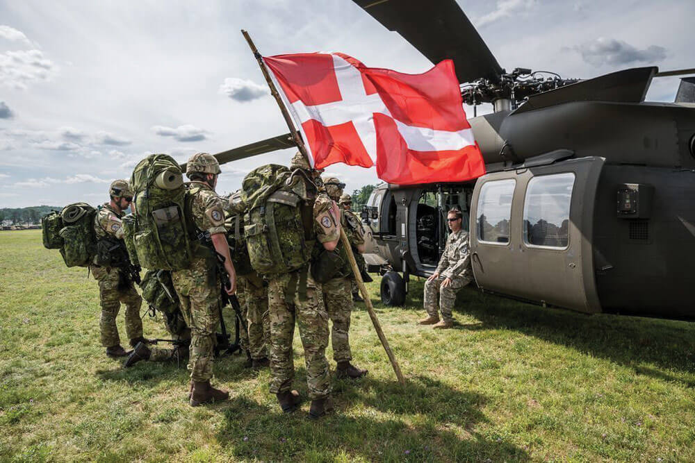 Infantry Soldiers from Bravo Company, 1st Battalion, 158th Infantry Regiment, Arizona National Guard.