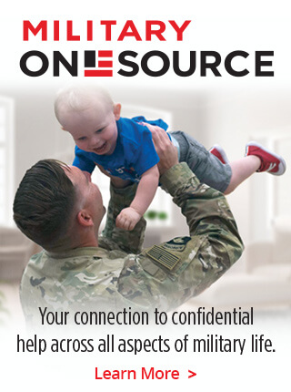 Military One Source is your connection to confidential help across all aspects of military life. Click to learn more.