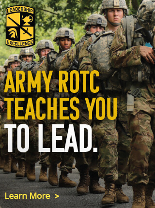Army ROTC teaches you to lead. Click to learn more.