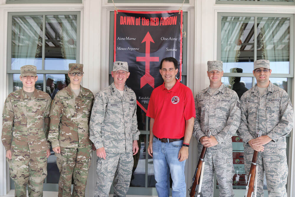 Governor’s Event Celebrates Service of Wisconsin Guard thumbnail image