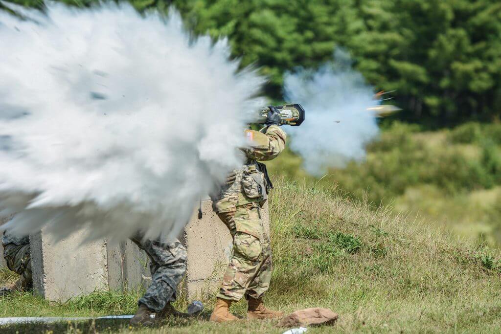 Soldiers in the 251st Engineer Company (Sapper), Maine Army National Guard train at Canadian Forces Base Gagetown, New Brunswick, Canada last August. Soldiers trained on various weapons systems, in diverse firing ranges, practicing mobility and countermobility tactics. Maine Army National Guard Photo by SPC Jarod Dye