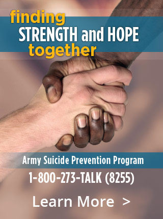 Finding Strength and Hope Together Army Suicide Prevention Program