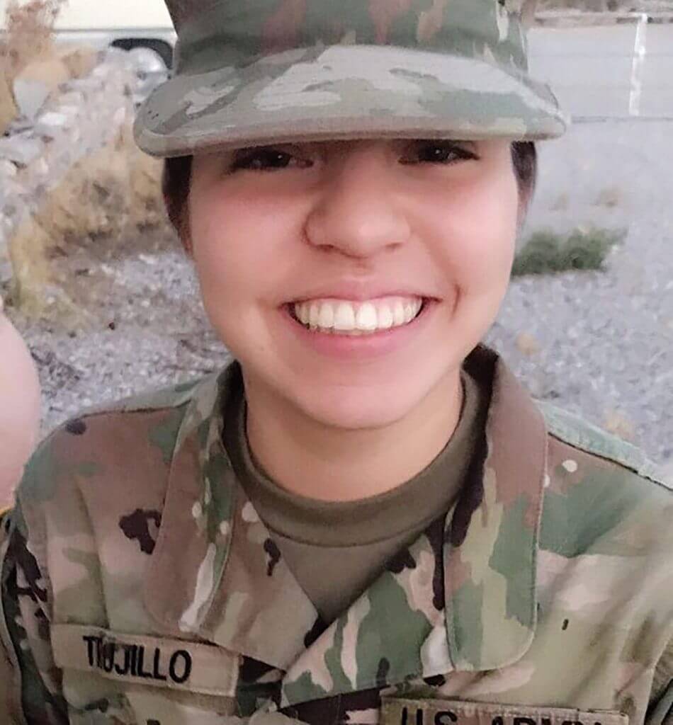 PVT Jacquelyn Trujillo. Photo courtesy of the Nevada Army National Guard