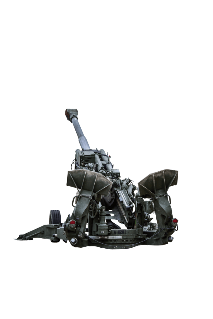 Current M777A2 155mm Howitzer — Made in part from titanium, the M777A2 is 41 percent lighter than its predecessors. It uses a digital fire-control system, allowing it to be quickly put into action.