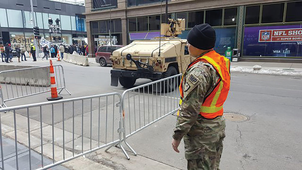 Minnesota Guard Provides Security Support at Super Bowl thumbnail image