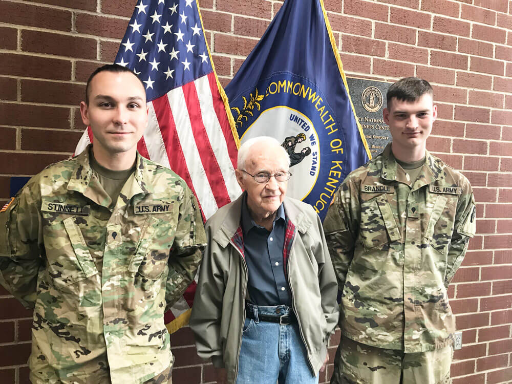 Kentucky Soldiers Rescue Man From Car in Floodwaters thumbnail image