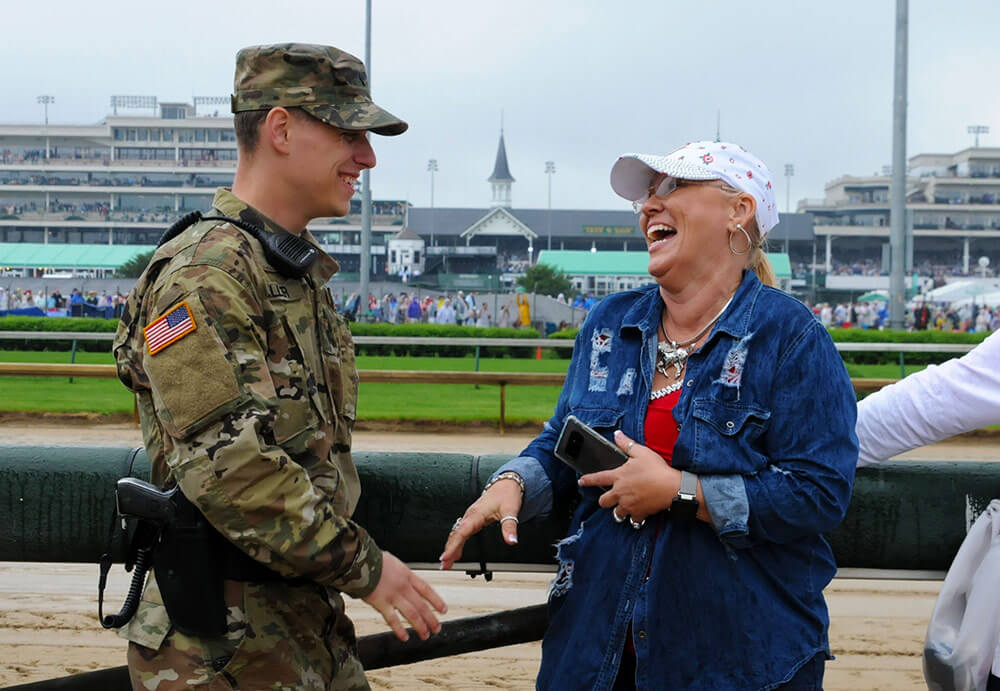 Kentucky Guard Supports Police at Kentucky Derby thumbnail image