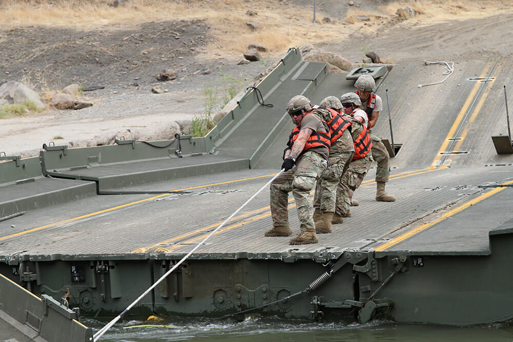 California Guard Engineers Help Firefighters Battle Blaze thumbnail image