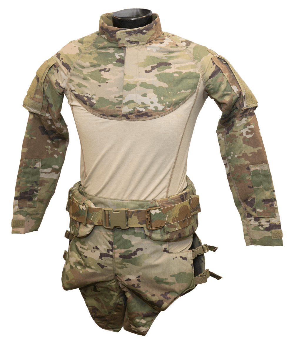 Ballistic Combat Shirt (BCS), Ballistic Battle Belt (B3), Blast Pelvic Protector