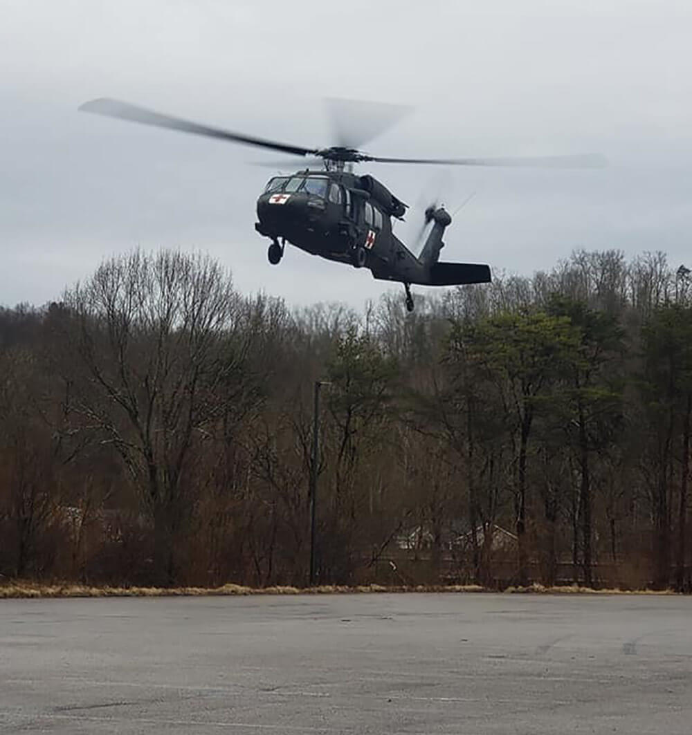 West Virginia Army Guard Performs Aerial Rescue Mission thumbnail image
