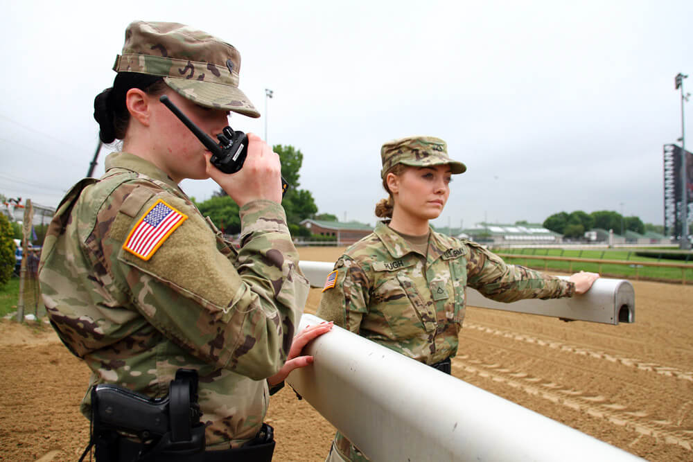 National Guard, Louisville Police Secure Kentucky Derby thumbnail image
